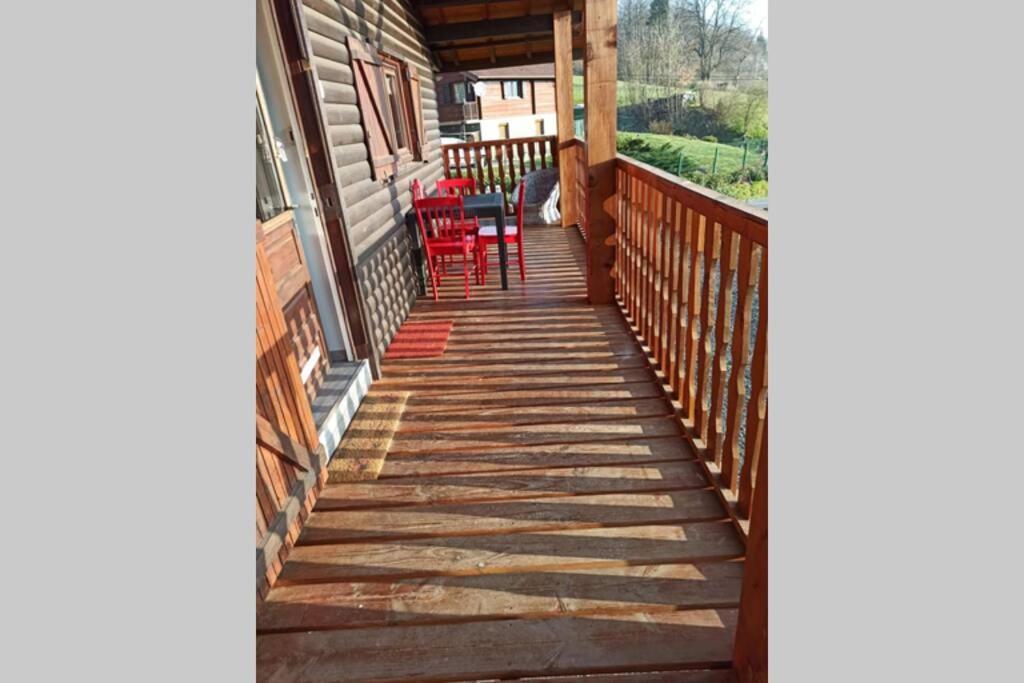Le Chalet Du Bonheur , Individuel Avec Belle Vue Laveline Buitenkant foto